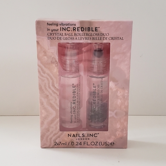๐2/$20 INC.redible Cosmetics Crystal Ball Rollergloss Duo - Picture 4 of 8